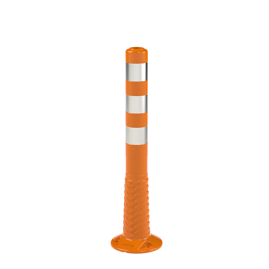Stâlpi din Cauciuc, TPU, 75 cm, Portocaliu