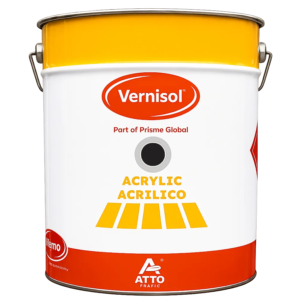 Marcaje Rutiere Monocomponente Aplicate la Rece, Negru (RAL 9017), 25 Kg
