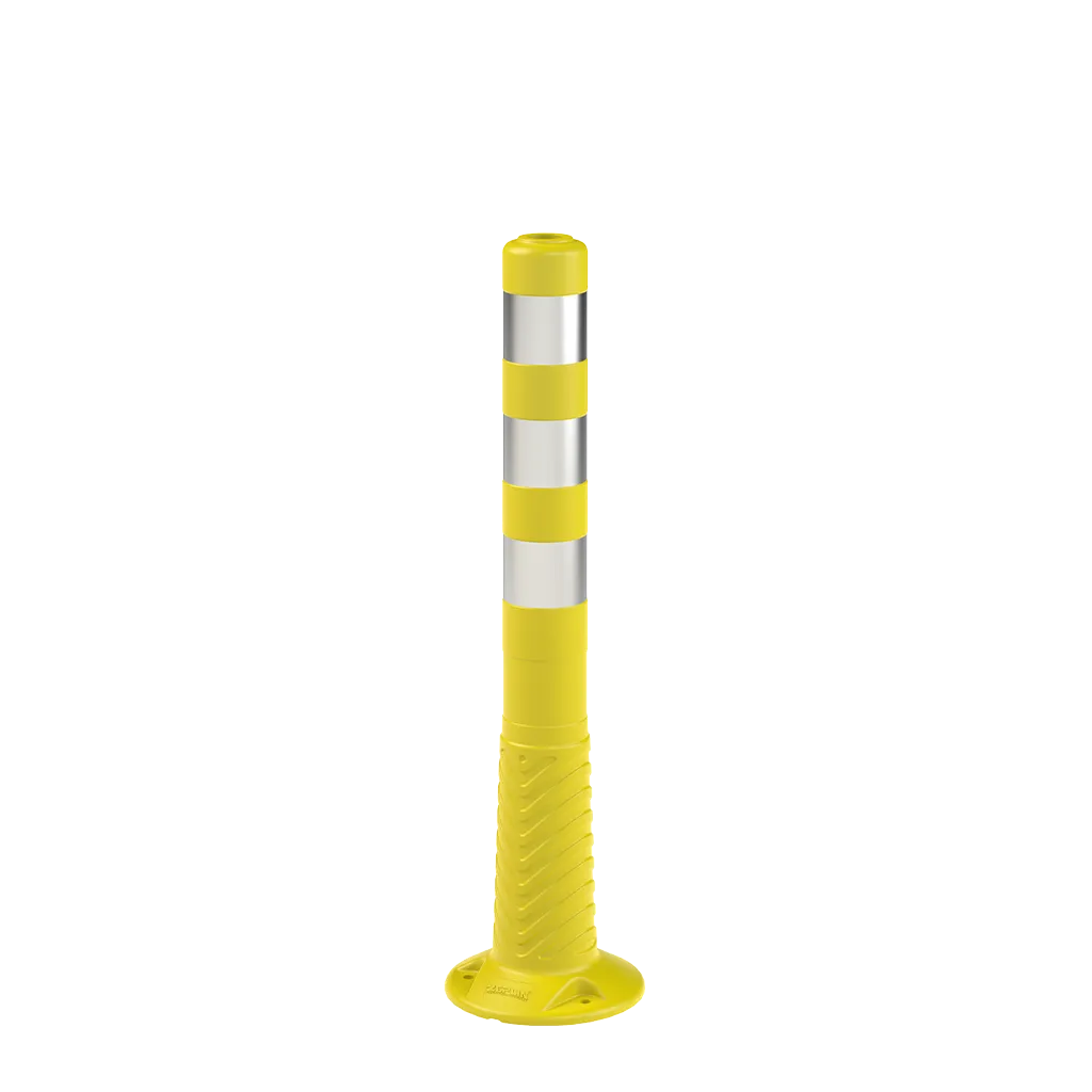 Stâlpi din Cauciuc, TPU, 75 cm, Galben