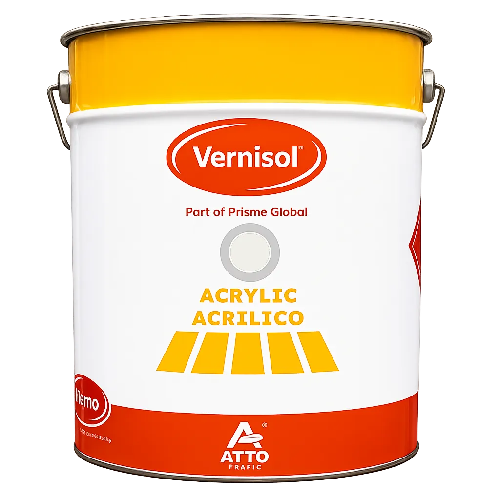 Marcaje Rutiere Monocomponente Aplicate la Rece, Alb (RAL 9016), 25 Kg