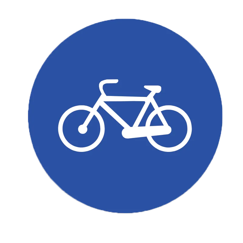 D8 - Pistă pentru biciclete și trotinete electrice (Ø60 cm - CLASA I)