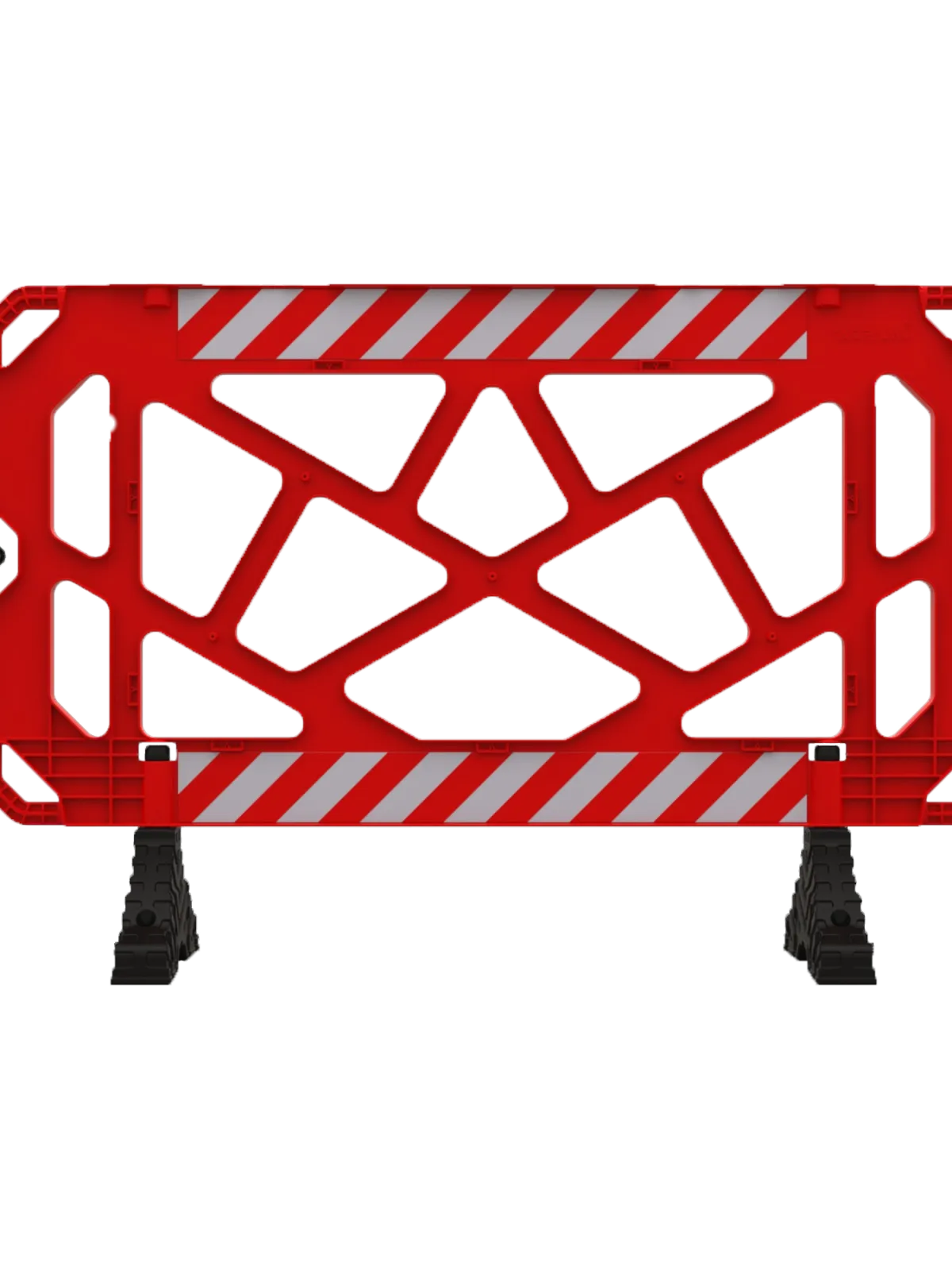 Bariera Modulara pentru Semnalizare Lucrari, 150x100 cm, Roșu