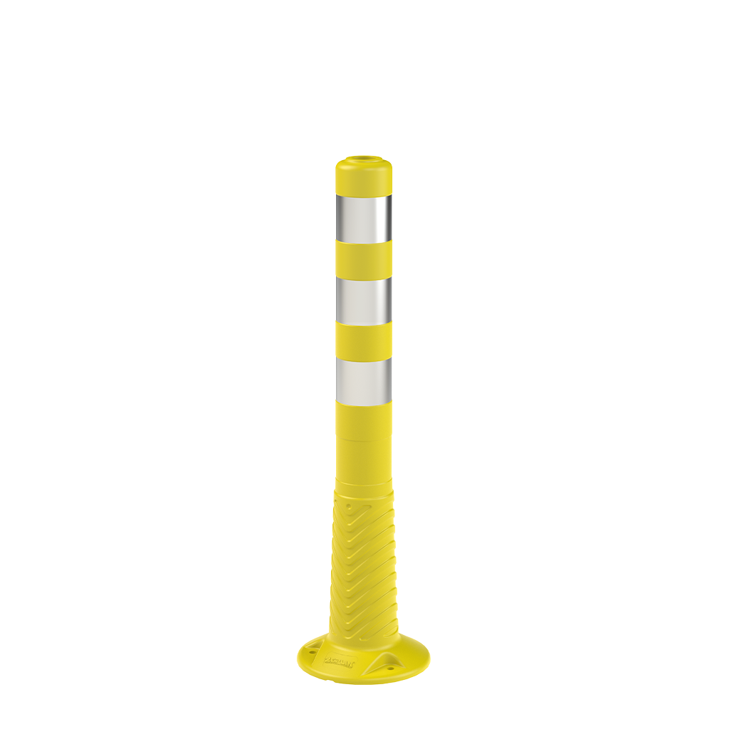 Stâlpi din Cauciuc, TPU, 75 cm, Galben