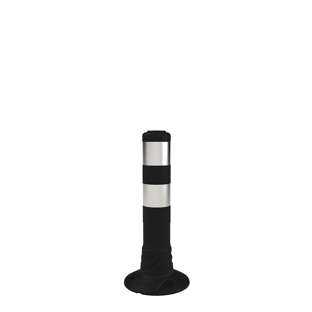 Stalp Negru din Cauciuc, PE, 45 cm