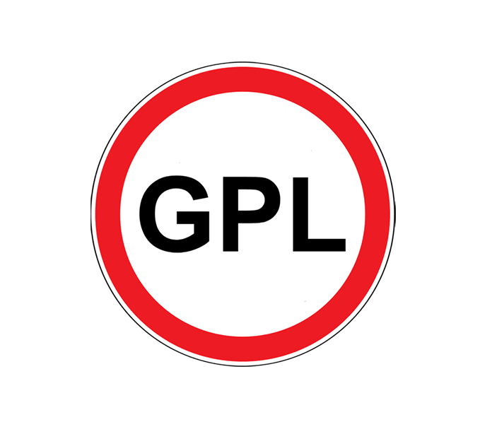 Accesul interzis GPL (Ø60 cm – CLASA I)